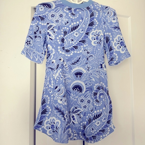 Etro Other - NWT [Etro] Milano Floral & Paisley Print Zip-Up Woven Shirt Dress Girls Size 6